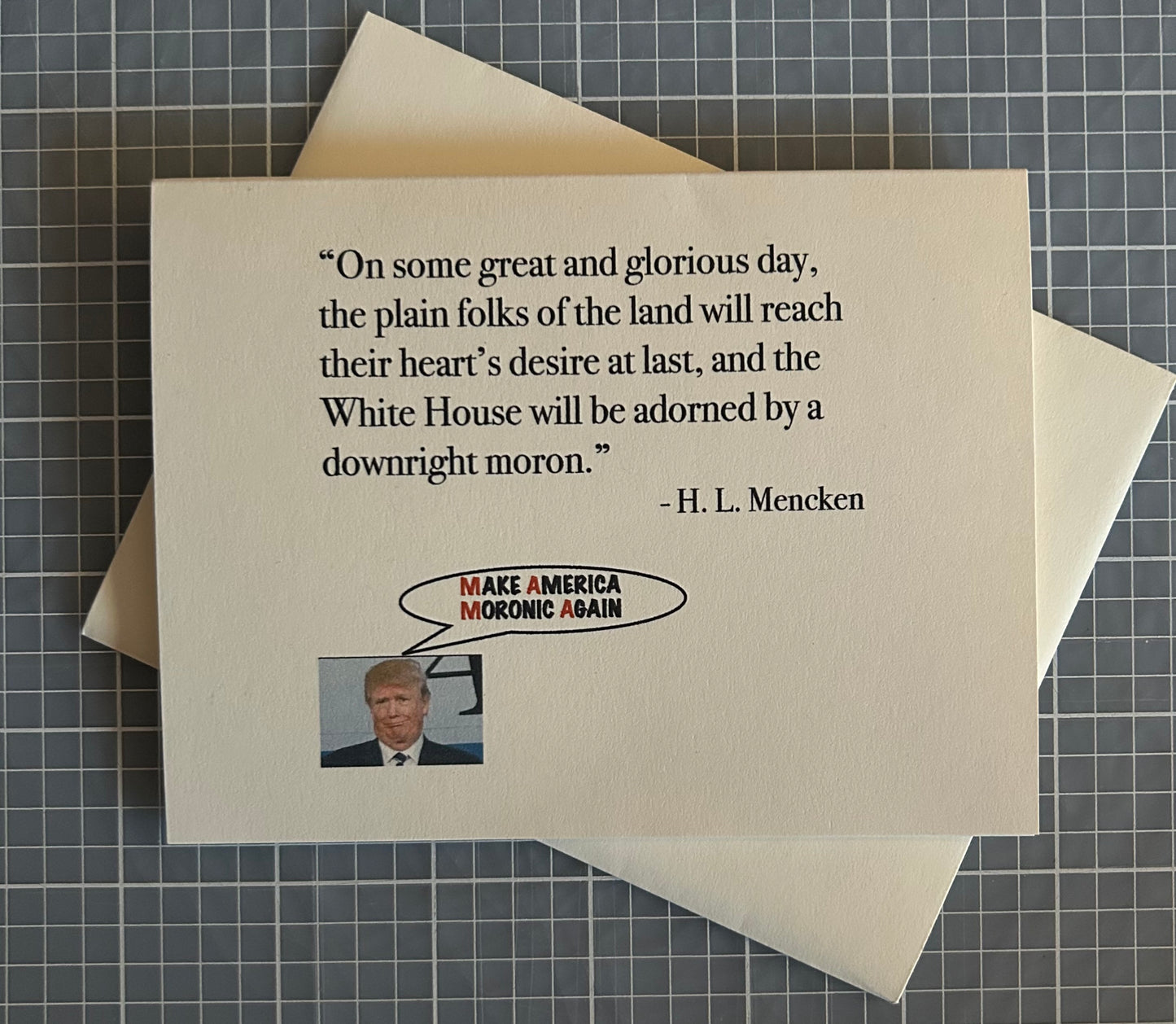 non-sweary H.L. Mencken card